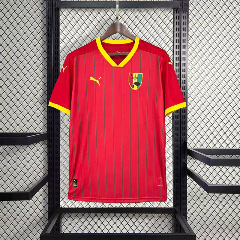 Camisa Guiné Home I 2024/25 Puma Torcedor Masculina vermelha, com detalhes em amarelo e verde, tecido leve e respirável Puma DryCell, inspirada no uniforme principal da seleção guineense Syli NationalCamisa Guiné Home I 2024/25
Camisa Guiné Puma Torcedor
Camisa seleção Guiné masculina
Camisa Guiné vermelha masculina
Camisa Syli National Home 2024/25
Camisa Guiné torcedor 2024
Uniforme Guiné Home 2024 Puma
Camisa Guiné futebol africano
Camisa Guiné treino e jogo