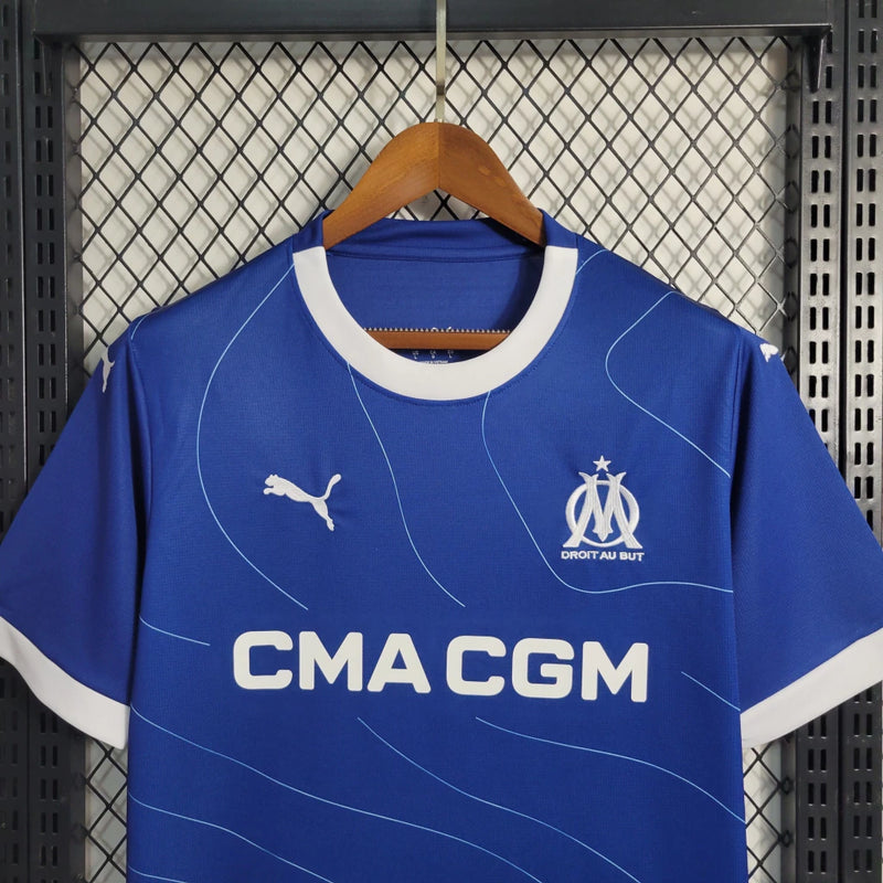 Camisa Olympique de Marseille Away (2) 2023/24 Puma Torcedor Masculina