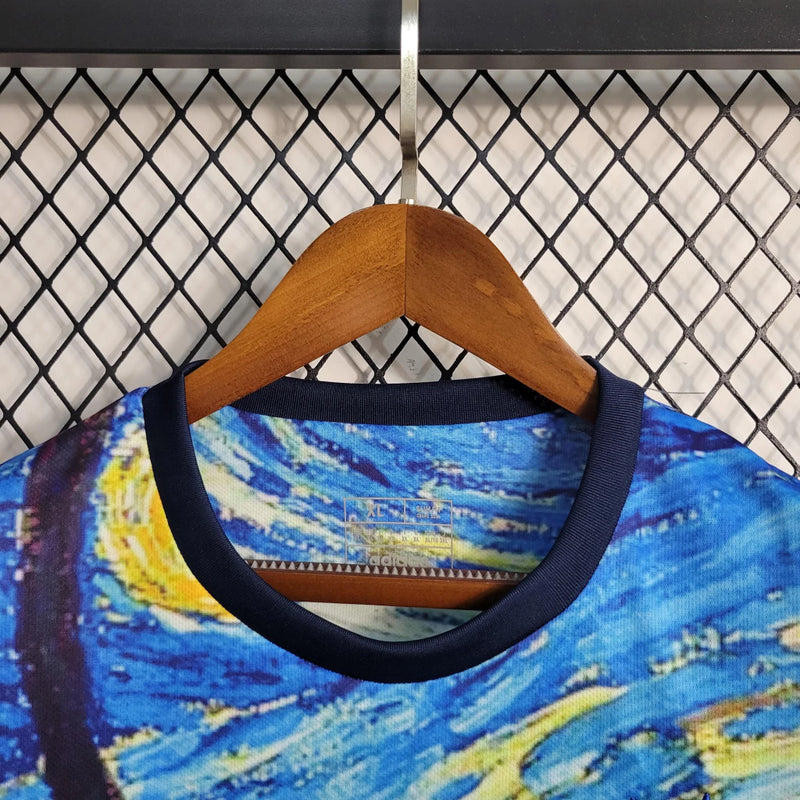 Camisa Ajax 'Van Gogh' 2023/24 Adidas Torcedor Masculina
