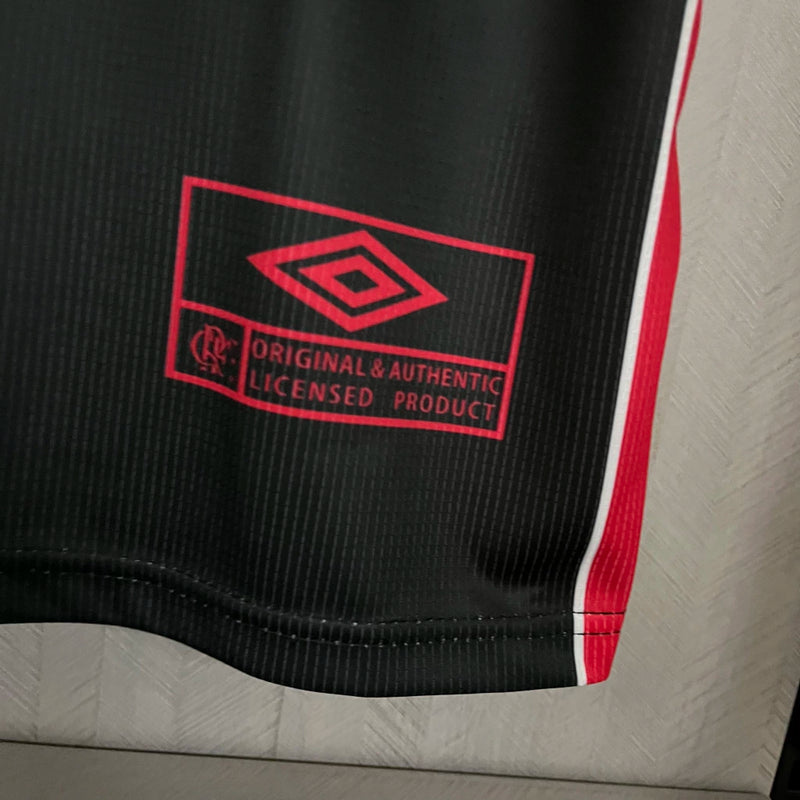 Camisa Flamengo Retrô Third (3) 1999 Torcedor Masculina - preta