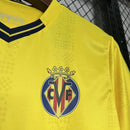 Camisa Villarreal Home I 2024/25 Torcedor Masculina - Amarela