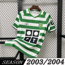 Camisa Sporting Retrô 2003/04  CR7 torcedor masculina