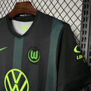 Camisa Wolfsburg Away II 2024/25 Nike Torcedor Masculina - Preta