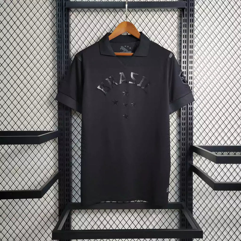 Camisa Brasil Black 2013/14 Nike Retrô Masculina