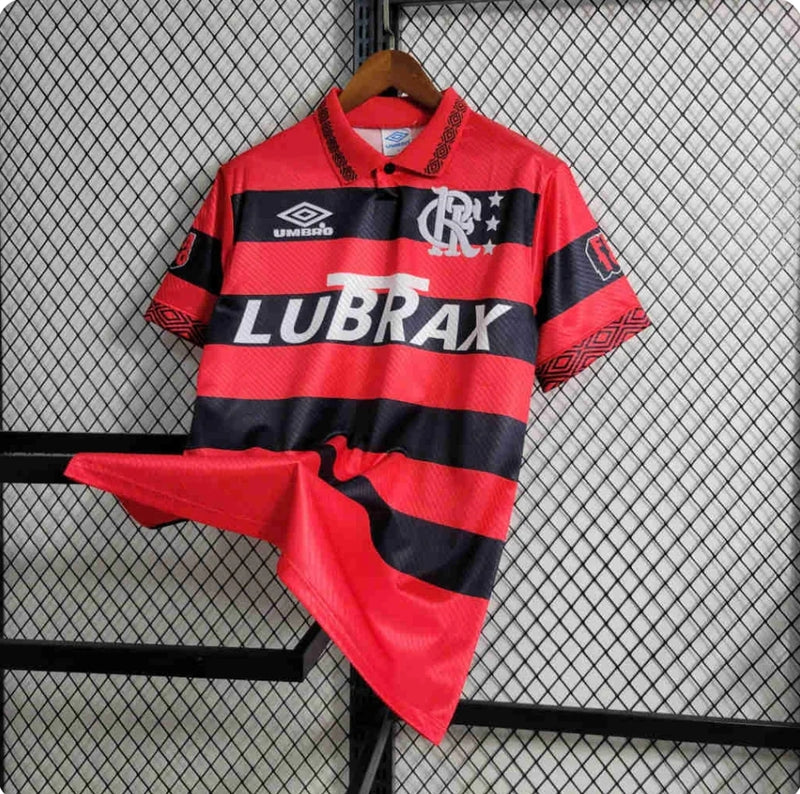 Camisa flamengo Retrô 1994/95 Umbro Torcedor masculina preto/vermelho