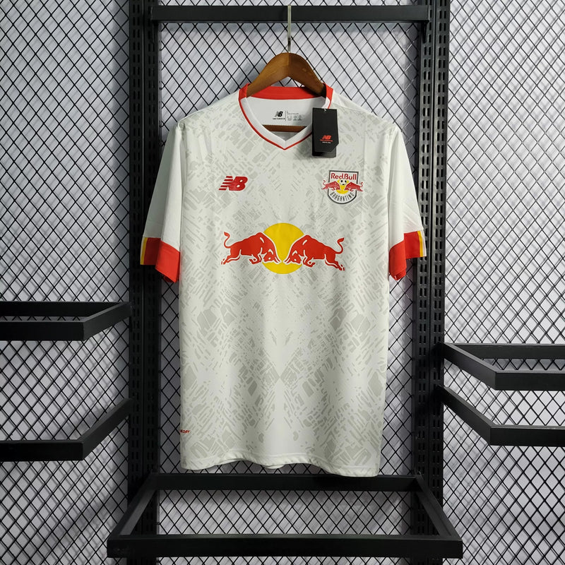 Camisa RB Bragantino I 22/23 Torcedor masculina - Branca e Vermelha