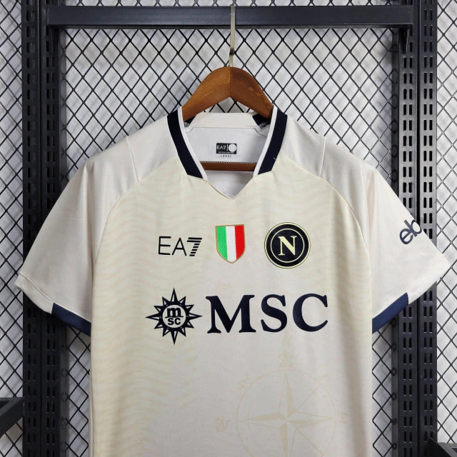 Camisa Napoli 'Everywhere' 2024/25 EA7 Torcedor Masculina