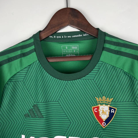 Camisa Osasuna Third III 2023/24 Adidas Torcedor Masculina - Verde