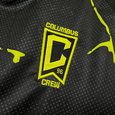 Camisa Columbus Crew Away II 2025/26 Adidas Torcedor Masculina - Preta
