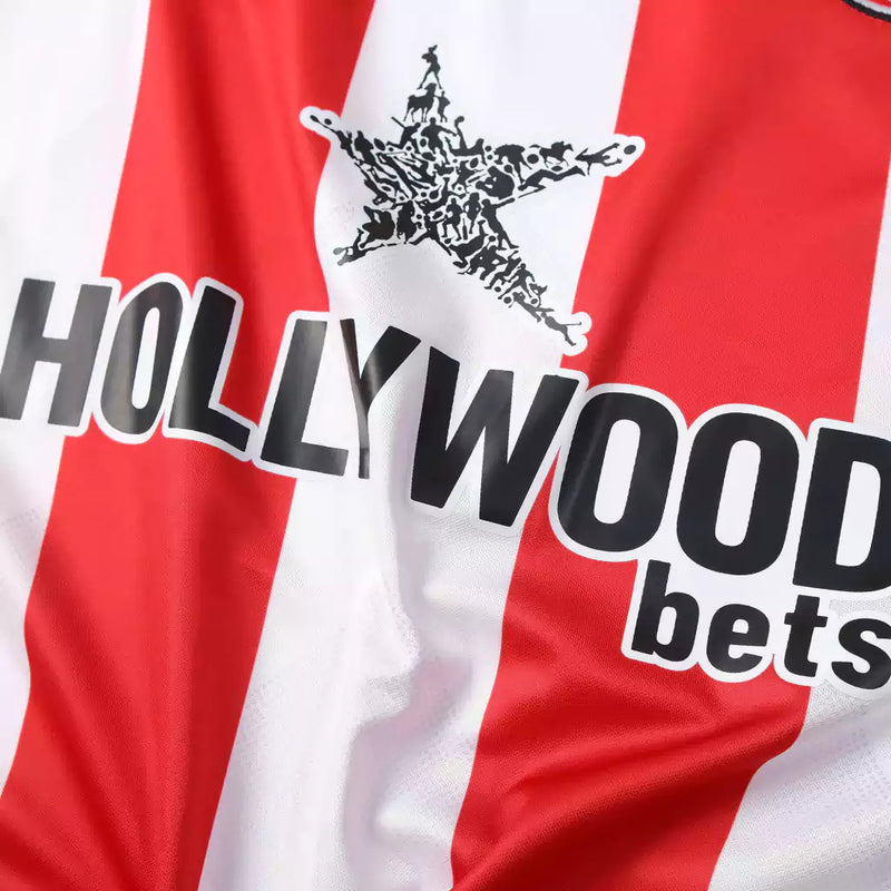 Camisa Brentford Home 23/24 torcedor masculina