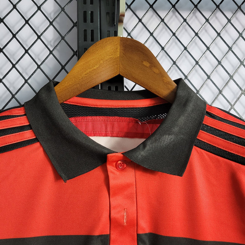 Camisa Flamengo Retrô Home (1) 2017/18 Adidas Torcedor Masculina