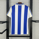 Camisa Deportivo La Coruna Home I 1999/00 Adidas Retrô Masculina - Branca e Azul