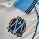 Camisa Olympique de Marseille Retrô Home 1998/99 Torcedor Masculina - branca