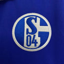 Camisa Schalke 04 Home I 2000/01 Adidas Retrô Masculina - Azul