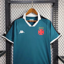 "Camisa Vasco da Gama Goleiro 2024/25 Kappa Masculina manga longa, verde com detalhes em preto e branco, escudo do clube em destaque, ideal para treinos e jogos