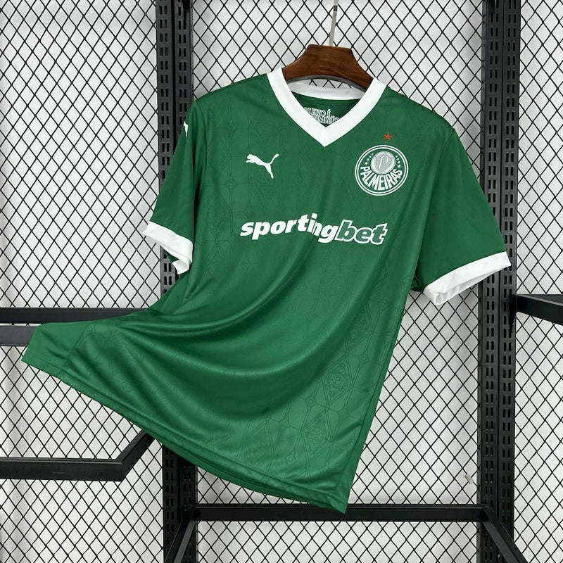 Camisa Palmeiras Home 25/26 Puma Torcedor Masculina - Verde