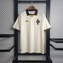 Camisa Vasco da Gama Third III 2022/23 Kappa Torcedor Masculina bege com escudo do clube e detalhes clássicos, gola redonda e tecido leve respirável"