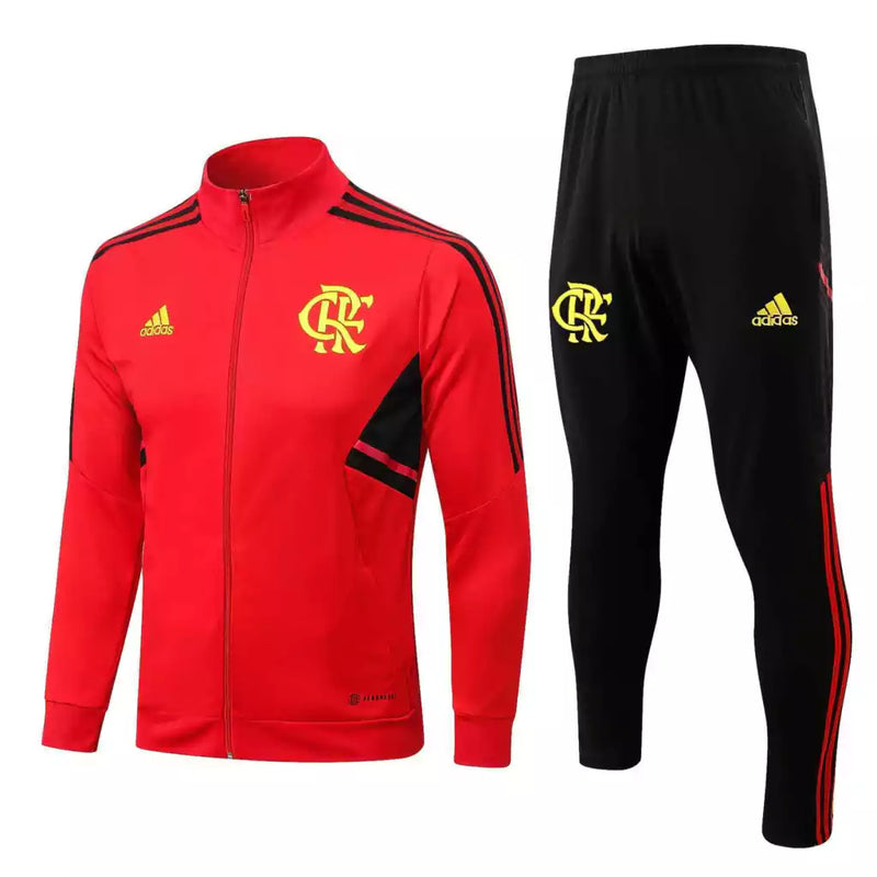 Conjunto agasalho Flamengo 2022/23 Masculina - Vermelho