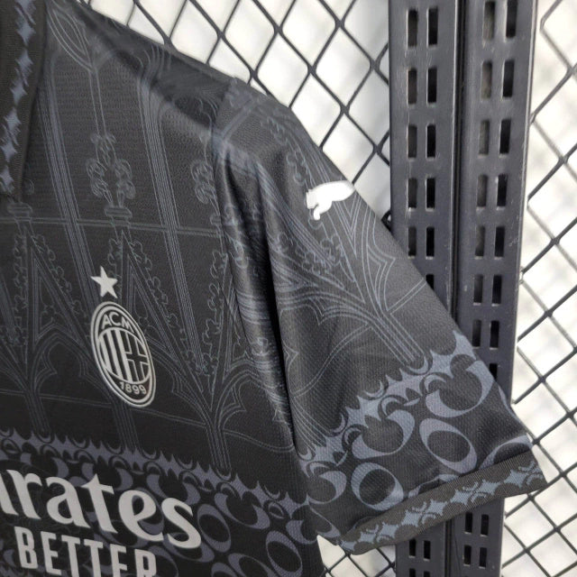 Camisa Milan Fourth (4) 2024/25 Puma x Pleasures Torcedor Masculina