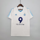 Camisa Retrô Olympique de Marseille Home 2002/03 - Torcedor Masculina