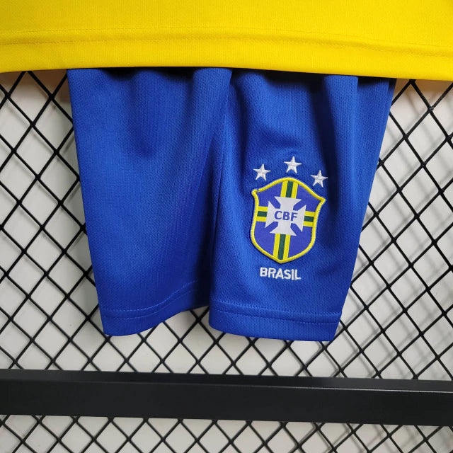 Kit Infantil Brasil Home (1) 1994 Umbro Retrô