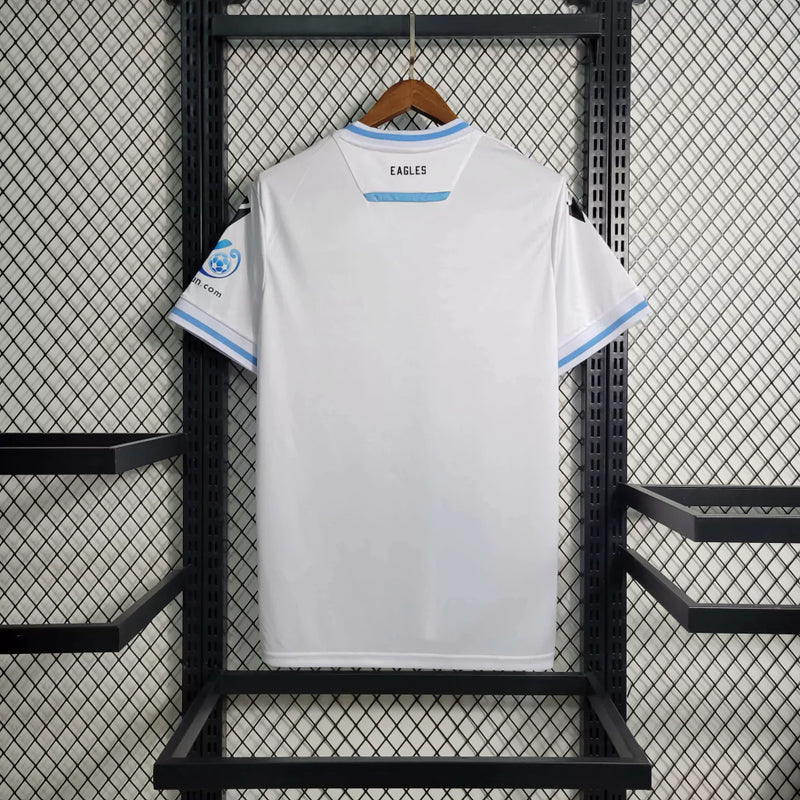 Camisa Crystal Palace Away 23/24 Torcedor Macron Masculina - Branco
