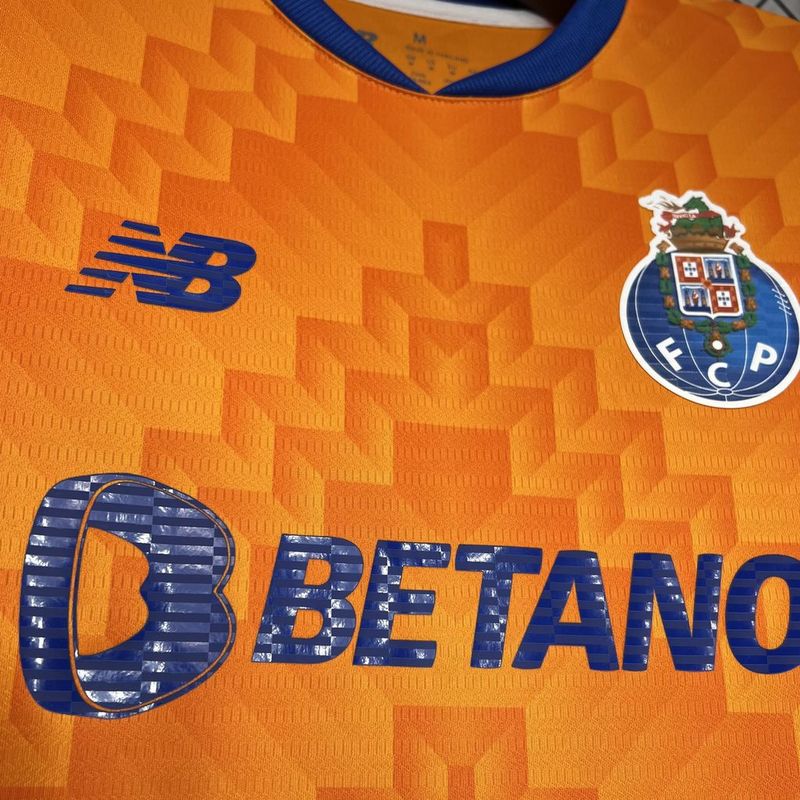 Camisa FC porto Away (2) 2024/25 Torcedor masculina - laranja