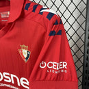 Camisa Osasuna Home I 2025/26 Torcedor Masculina - Vermelha