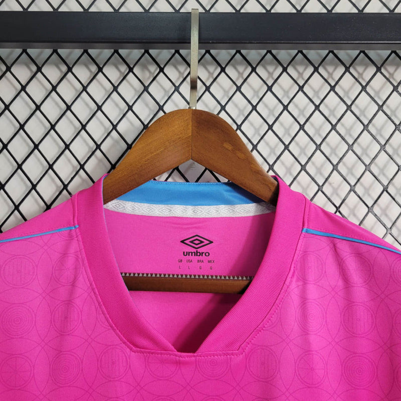 Camisa Grêmio 2023/24 edição especial Outubro Rosa Torcedor Masculina