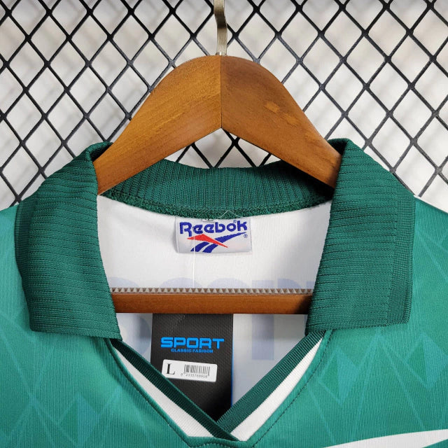 Camisa Palmeiras Away (2) 'Campeonato Paulista' 1996 Reebok Retrô Masculina