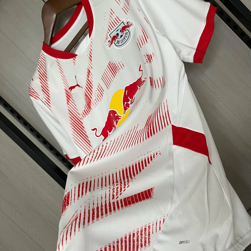 Camisa RB Leipzig Home I 2024/25 Puma Torcedor  Masculina - Branca