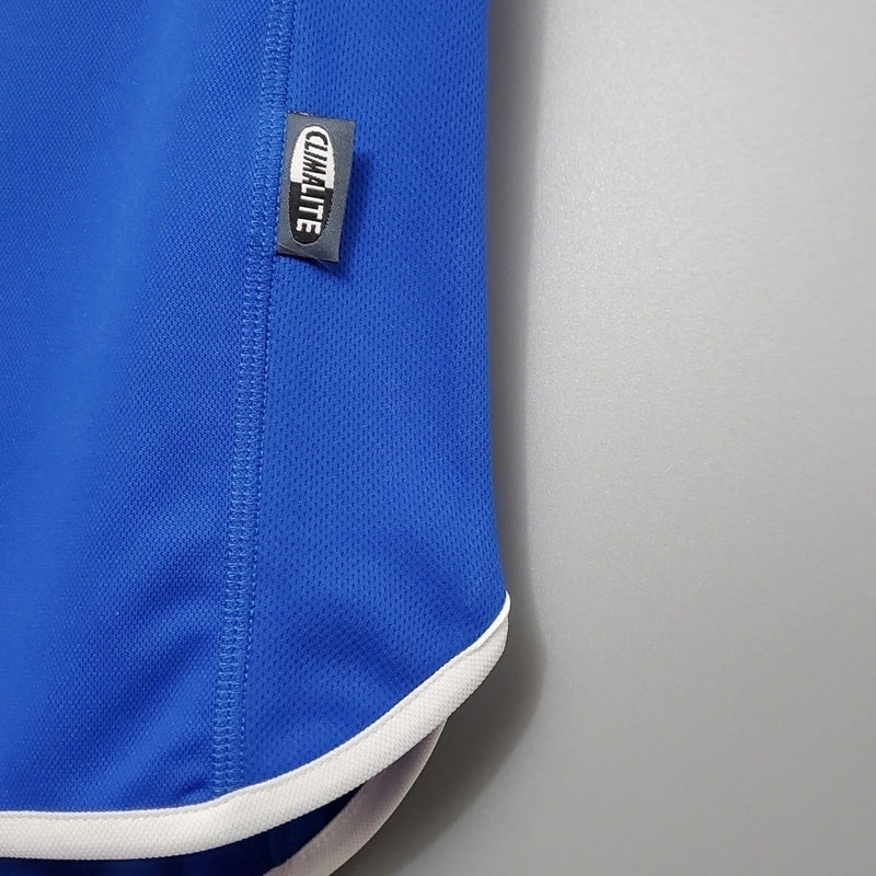 Camisa Retrô Japão Home 2000 Torcedor Masculina - Azul