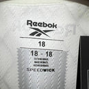 Kit Infantil Botafogo Home 2024/25 Reebok com camisa listrada preta e branca, shorts e meiões oficiais, roupa torcedor infantil do Glorioso, confortável e respirável, ideal para crianças de 3 a 13 anos