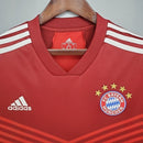 Camisa Bayern de Munique Home I 2021/22 Adidas Torcedor Masculina - Vermelha