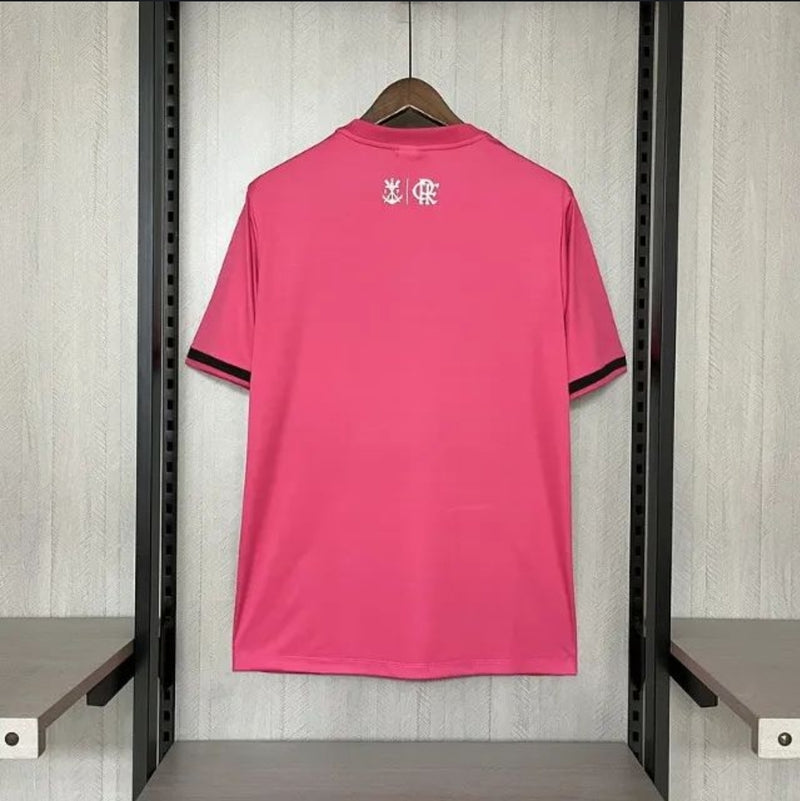 Camisa flamengo 2024/25 edição "Outubro Rosa" torcedor masculina - Rosa