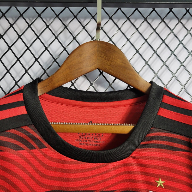 Camisa Flamengo Home I 2022/23 Adidas torcedora Feminina