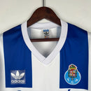 Camisa Fc Porto Retrô Home 1990/93 Torcedor Masculina - Azul/Branco
