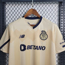 Camisa Porto Away 23/24 - New Balance Torcedor Masculina - Bege
