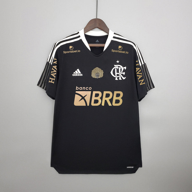Camisa flamengo 2021/22 Edição consciência negra torcedor masculina com Patrocínios
