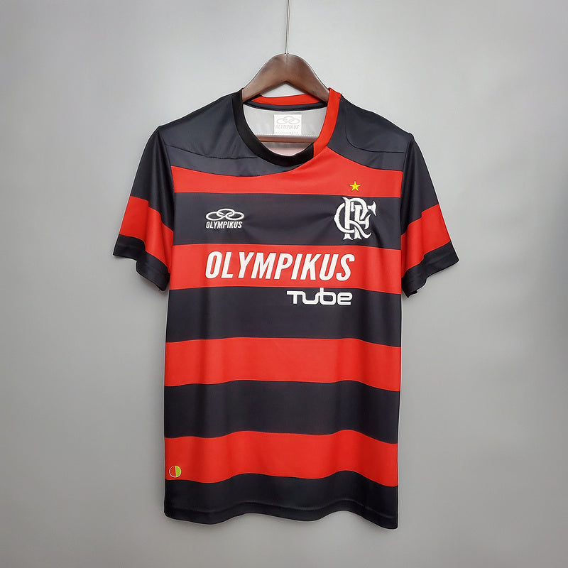 Camisa flamengo Retrô 2009 Olympikus Torcedor Masculina