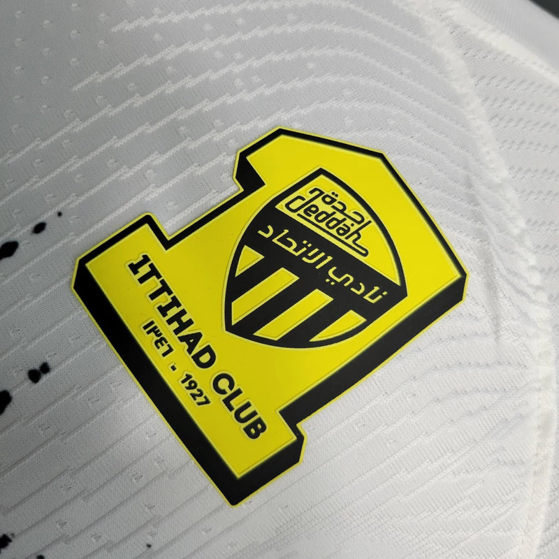 Camisa Al-Ittihad Third III 2023/24 Nike Jogador Masculina - Branca