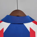 Camisa França Retrô 1989/90 Home Torcedor Masculina - Azul