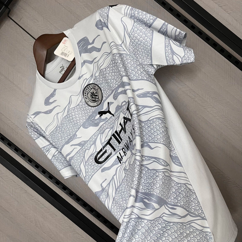 Camisa Manchester City Edição Especial 24/25 Torcedor Puma Masculina - Cinza