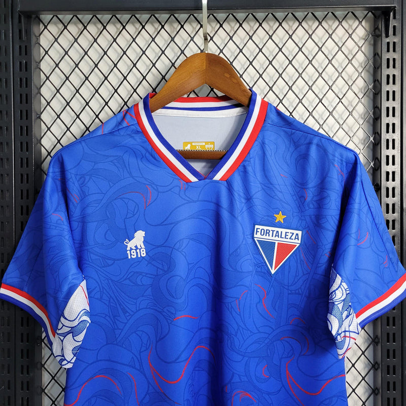 Camisa fortaleza 2023/34 torcedor masculina - azul