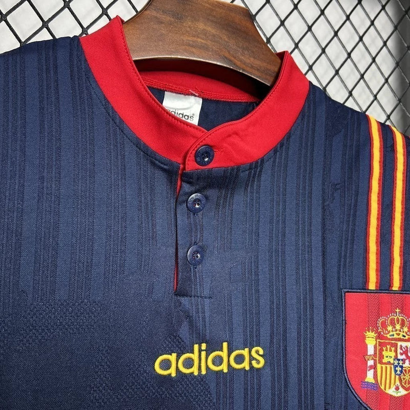 Camisa Espanha Away (2) 1996 Adidas Retrô Masculina