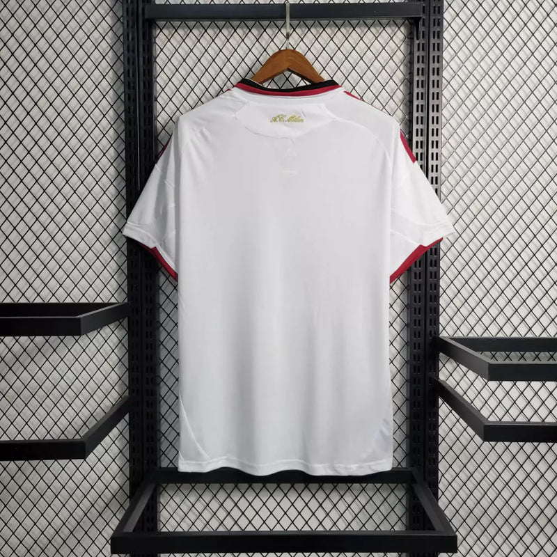 Camisa AC Milan Retrô Away (2) 2009/10 Adidas Torcedor Masculina- Branco