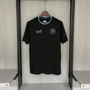 Camisa Napoli Black  2023/24 EA7 Torcedor Masculina