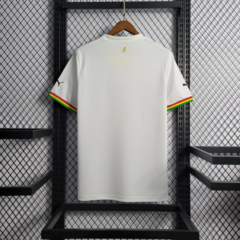 Camisa Gana Home I 2022/23 Puma Torcedor Masculina - Branca