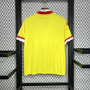 Camisa Sporting Gijon Away II 2015/16 Kappa Retrô Masculina - Amarela