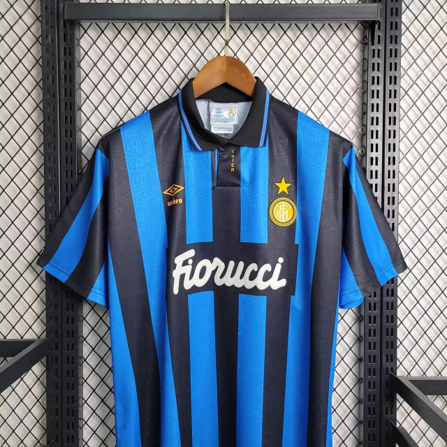 Camisa Inter de Milão Home (1) 1992/93 Umbro Retrô Masculina